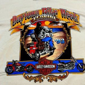 Harley Davidson Daytona Bike Week 1993 T-Shirt